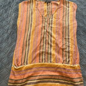 Peach bikini coverup